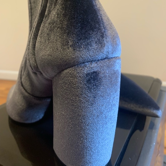 Prada Calzature Donna Velvet Velluto Stretch Bootie - Picture 5 of 11